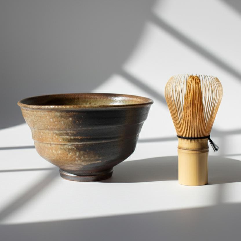 Bizen Matcha Tea Bowl - Etsy