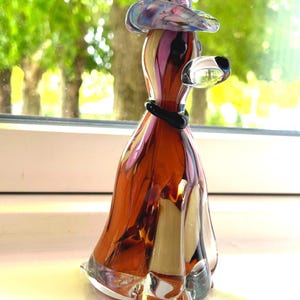 Murano, Seguso, vintage, Glass Dog