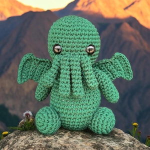 Cthulhu Amigurumi Crochet Pattern!
