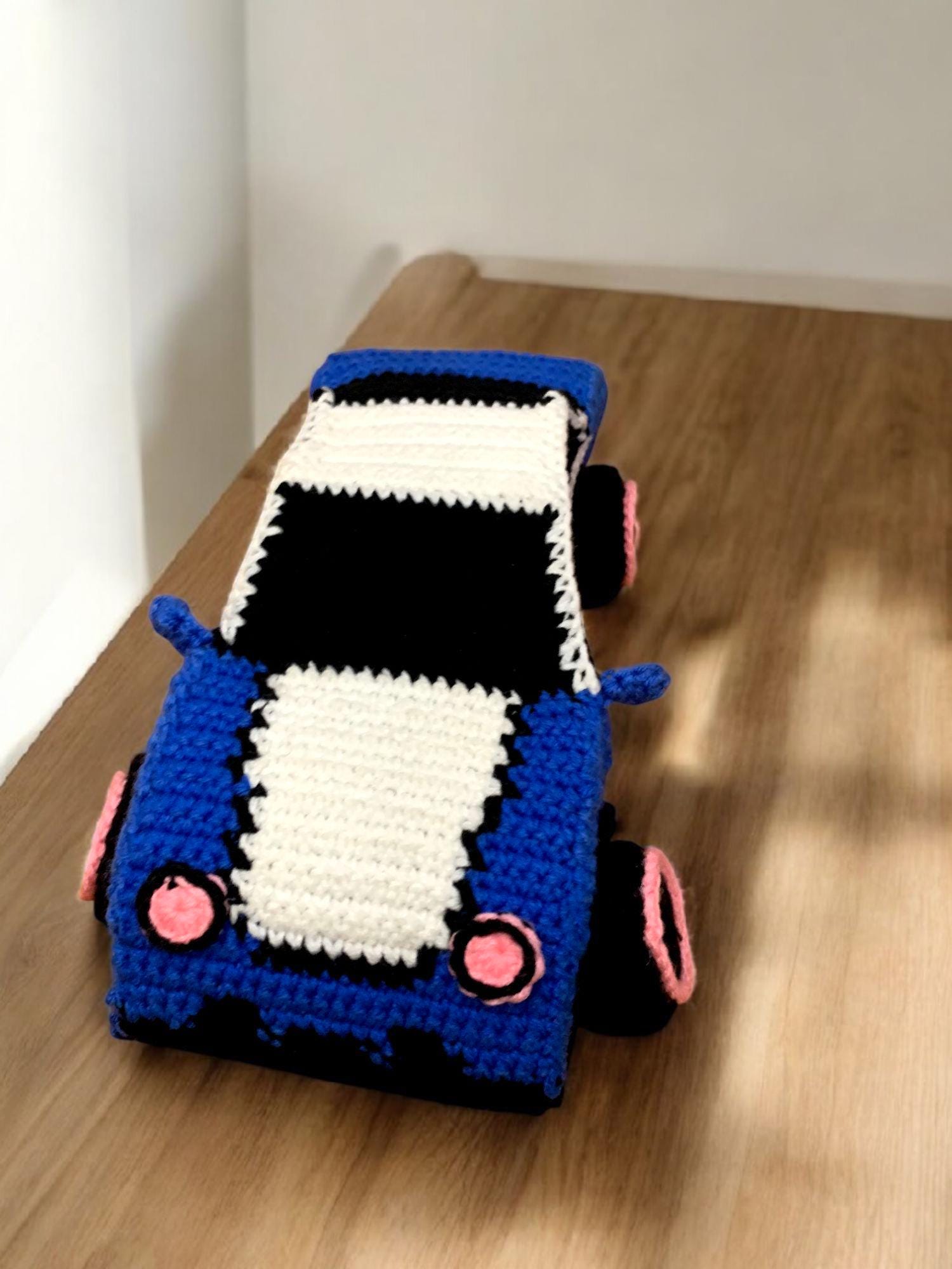 30 Crochet Car Patterns to Stitch Fun Vehicles, Classic Cars, and Cute Amigurumi Designs 30 Sports Car Amigurumi Pattern