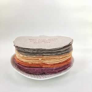 Zucche in carta riciclata handmade