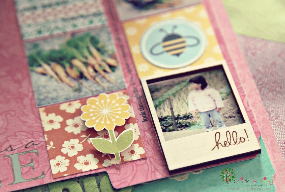 4 Mini Photo Frames 365 DAYS COLLECTION Etsy