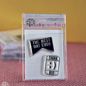 Clear Stamp Volume 1 - BEST DAY