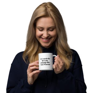 Met Gala Mug Funny Quote – Judge Like Anna Wintour Gift Idea glossy Mug