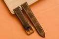 waxed Leather Watch Strap, Customizable Strap Sizes, 24mm, 23mm, 22mm, 21mm, 20mm, 19mm, 18mm product logo