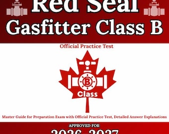 Red Robbe Gasfitter Class B: Master Guide zur Prüfungsvorbereitung mit offiziellem Übungstest, detaillierten Antworterklärungen
