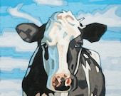 Spots - Cow Art Print