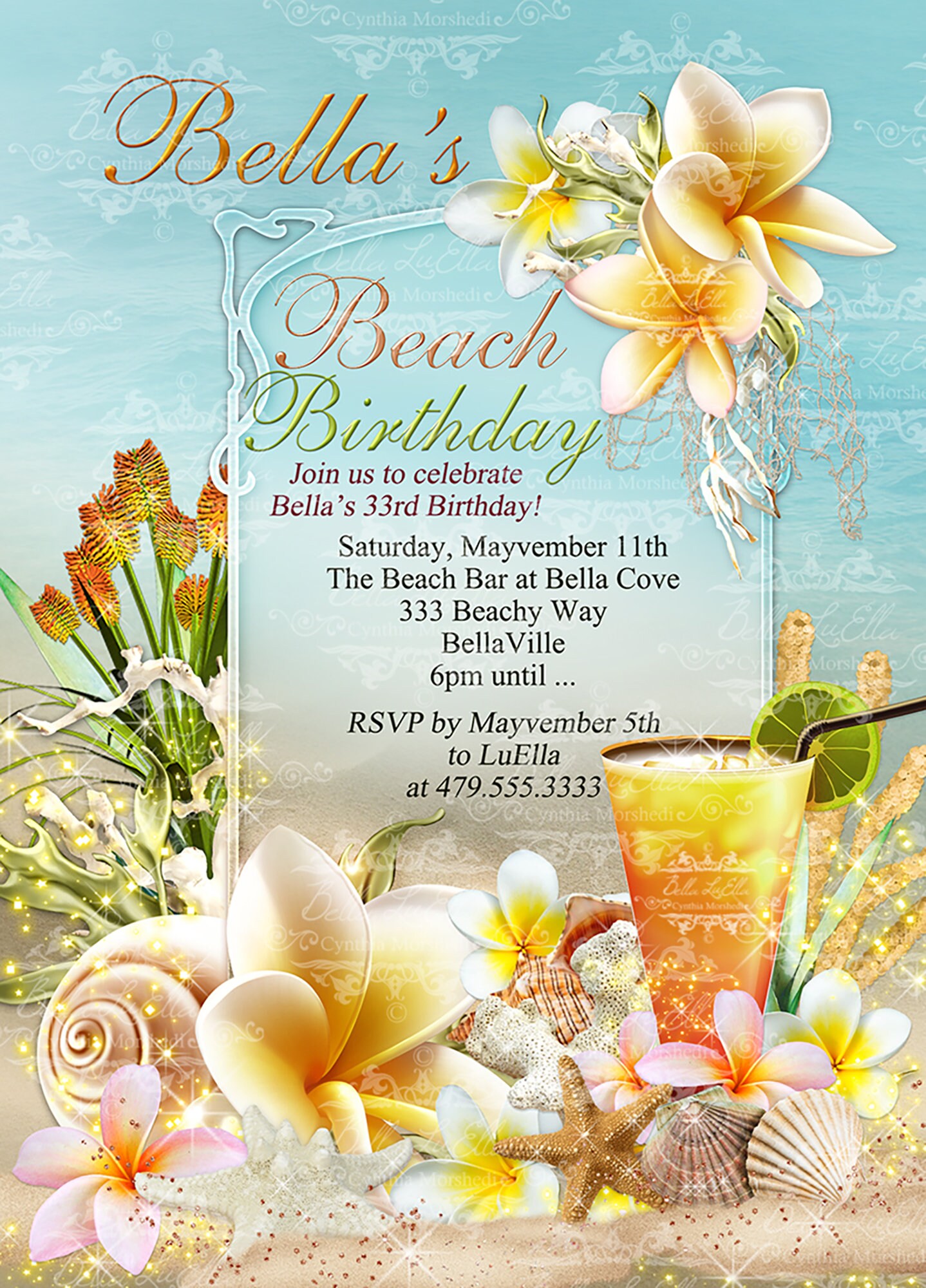 Get Beachy birthday images For Free