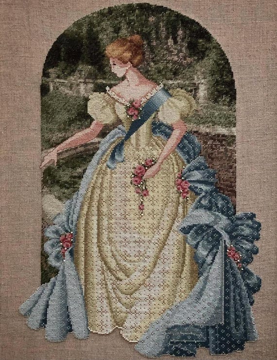 Queen Anne's Lace Cross Stitch Pattern