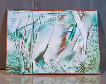 Quadro in cera senza cornice, formato cartolina A6