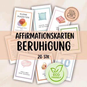 Nachhaltig Affirmationen Kinder Selbstregulation Achtsamkeit Gefühle Schule Fokus Kindergarten Kita Selbstfürsorge Entspannung pdf Mut