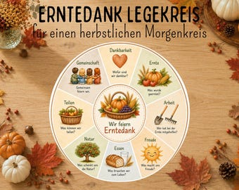 Harvest Festival Circle | Autumn Morning Circle in Kindergarten | Autumn Discussion Circle | Autumn Symbols Explained | PDF Kindergarten/Preschool | Seasons