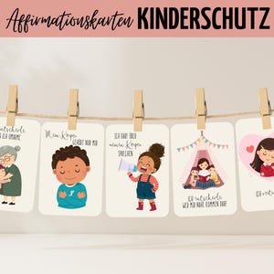 30 Affirmations Child Protection My Body Body Perception Children&#39;s Rights PDF Download Children German Mindfulness Sex Education