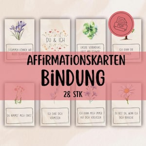 Affirmationen Kartenset Kinder Bindung Achtsamkeit Beziehung Eltern Familie Pdf Download Kinderrechte Natur Motive Pädagogik Pflanzen Blumen