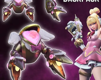 Mochila de cosplay de Juno de Heart of Hope para Overwatch 2 (archivos para impresora 3D) Producto digital