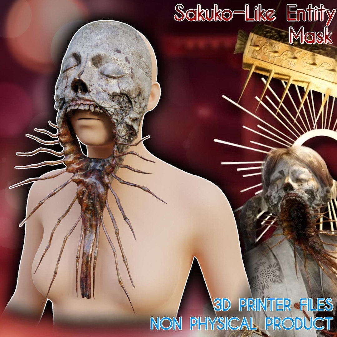 Miko Sakuko-like Entity Mask Silent F SHF 3D Printer Files Digital Product - Etsy