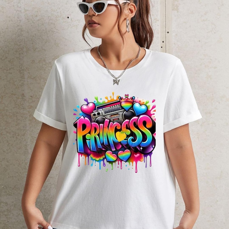 Colorful Graffiti Sublimation PNG Clipart Bundle | Street Art Graphics ...