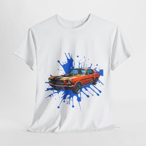 Retro Car Graphic Tee: Vintage Auto Shirt, Car Enthusiast Gift