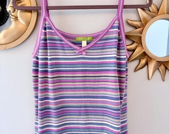 Sigrid Olson Damen Gestreiftes Strick Tank Top