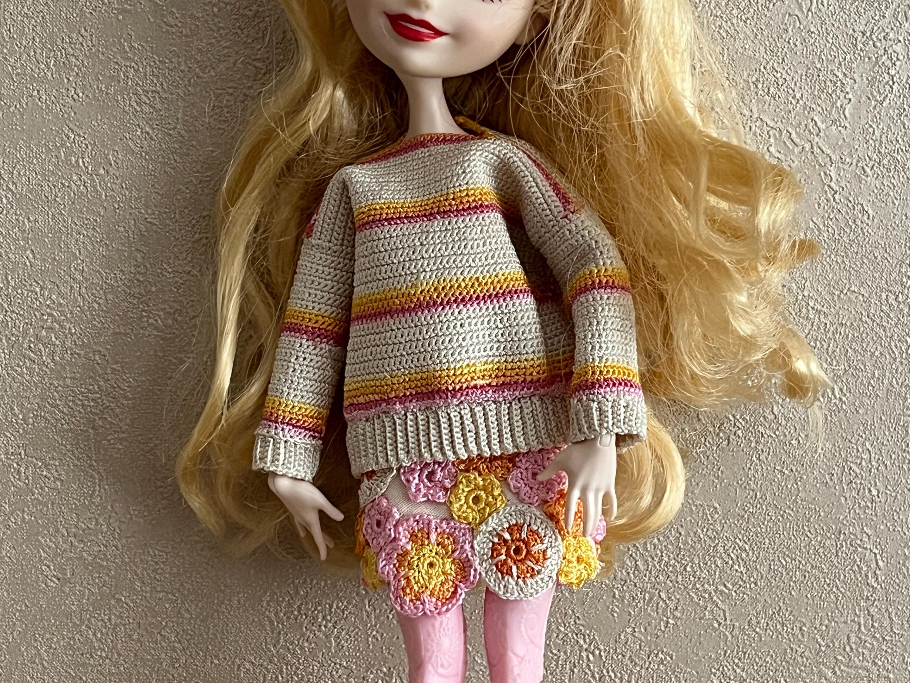 Enid Sinclair Crochet Outfit for Monster High Dolls - Etsy