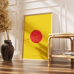 Kill Bill minimalist poster | instant download