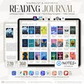 Digital Reading Journal LANDSCAPE for iPad & Android | Book Reading Tracker, Review Planner, Reading Log | GoodNotes, Notability, Noteshelf product logo