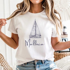 Mallorca T Shirt, JGA Party Outfit – Mädelsurlaub Gruppenreisen Shirt für Junggesellinnenabschied & Urlaubsliebhaber