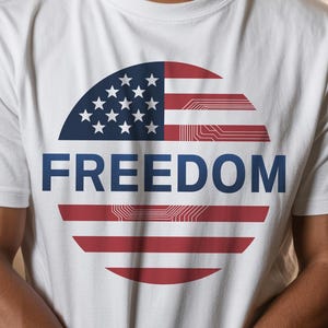 USA Freedom T Shirt, MAGA Tee, Make America Great Again Shirt, Patriotic Apparel, USA Shirt, Independence Day Shirt