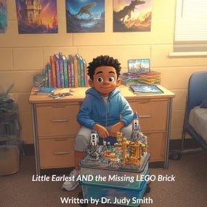 Little Earlest and the Missing LEGO Brick — Personalized Children&#39;s Book (Digital PDF)
