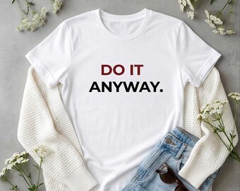 Disciplin Motiverande Citat T-shirt | Kortärmad Inspirerande T-shirt