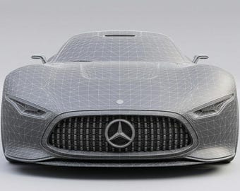 Mercedes Vision Gran Turismo GT7 - file STL - stampa 3D
