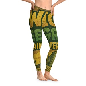 Vintage Farm-Style Stretchy Leggings – Perfect for Country Lovers | Yoga, Casual Wear, Outdoor Activities | Gift for Her.