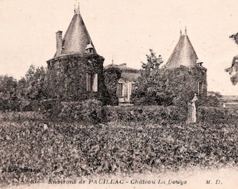 Unused French Vintage Postcard - Château La Douys, Pauillac, France