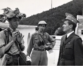 Vintage Photograph - Three Actors Dressed as Soldiers