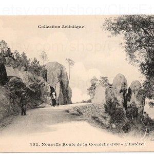 Unused French Postcard - Corniche d'Or, L'Estérel, France