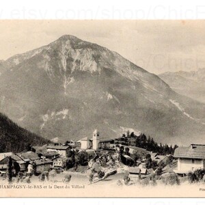French Postcard Unused - Champagny-le-Bas, Savoie, France