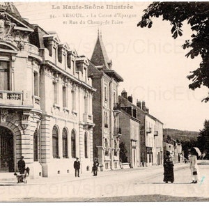 Unused French Postcard - Vesoul, Haute-Saône, France