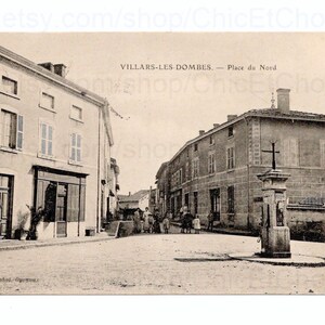 French Postcard c.1906 - Villars-les-Dombes, Ain, France