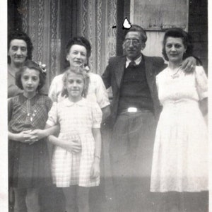 1940er Jahre, Französisches Familienfoto