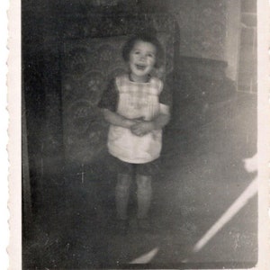 Vintage Fotografie - Glückliches Junges Mädchen