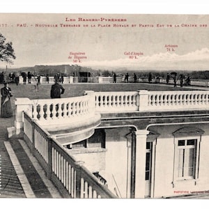Antique French Postcard - Les Basses-Pyrenees, France