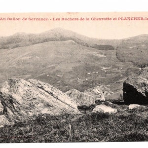 Antique French Postcard - Plancher-les-Mines, Haute-Saône, France