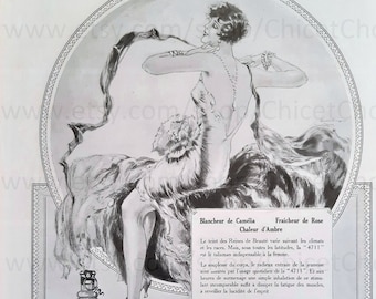 Genuine 1920's French Perfume Advertisement - 4711 Eau De Cologne