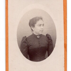 Franse antieke foto / Carte de Visite (CDV) - Dames