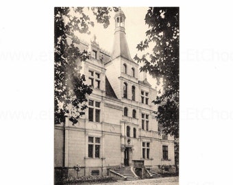 Unused Vintage French Postcard - Château de Sansac, Loches, Indre-et-Loire, France