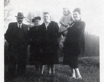 Vintage French Photo - In the countryside