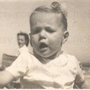 Photo de bébé vintage