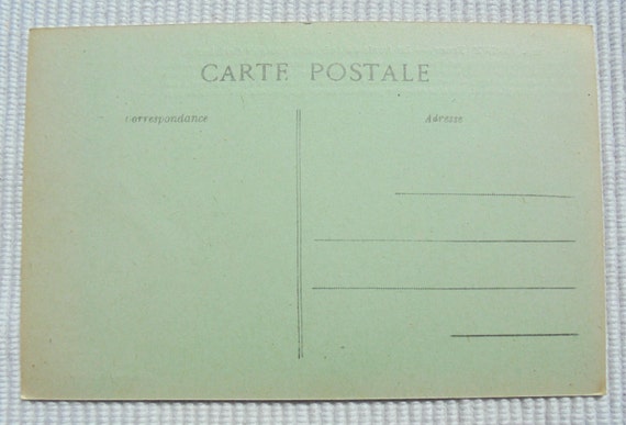 Unused Postcard La Porte Du Bois Joigny France