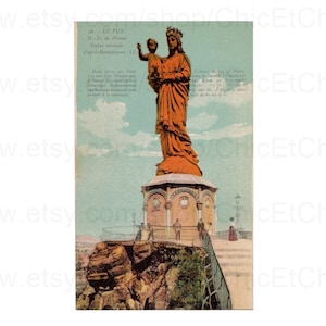 Unused French Postcard - Notre Dame de France, Le Puy-en-Velay