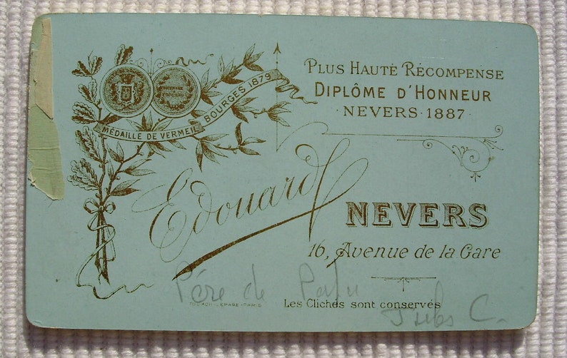 Carte De Visite Vintage Albumen - Église De France à Identifier - Circa 1870 - Format 6,5x10,5 Cm